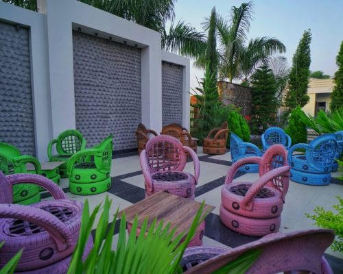 Casual Seating Area at Shreenath Resort